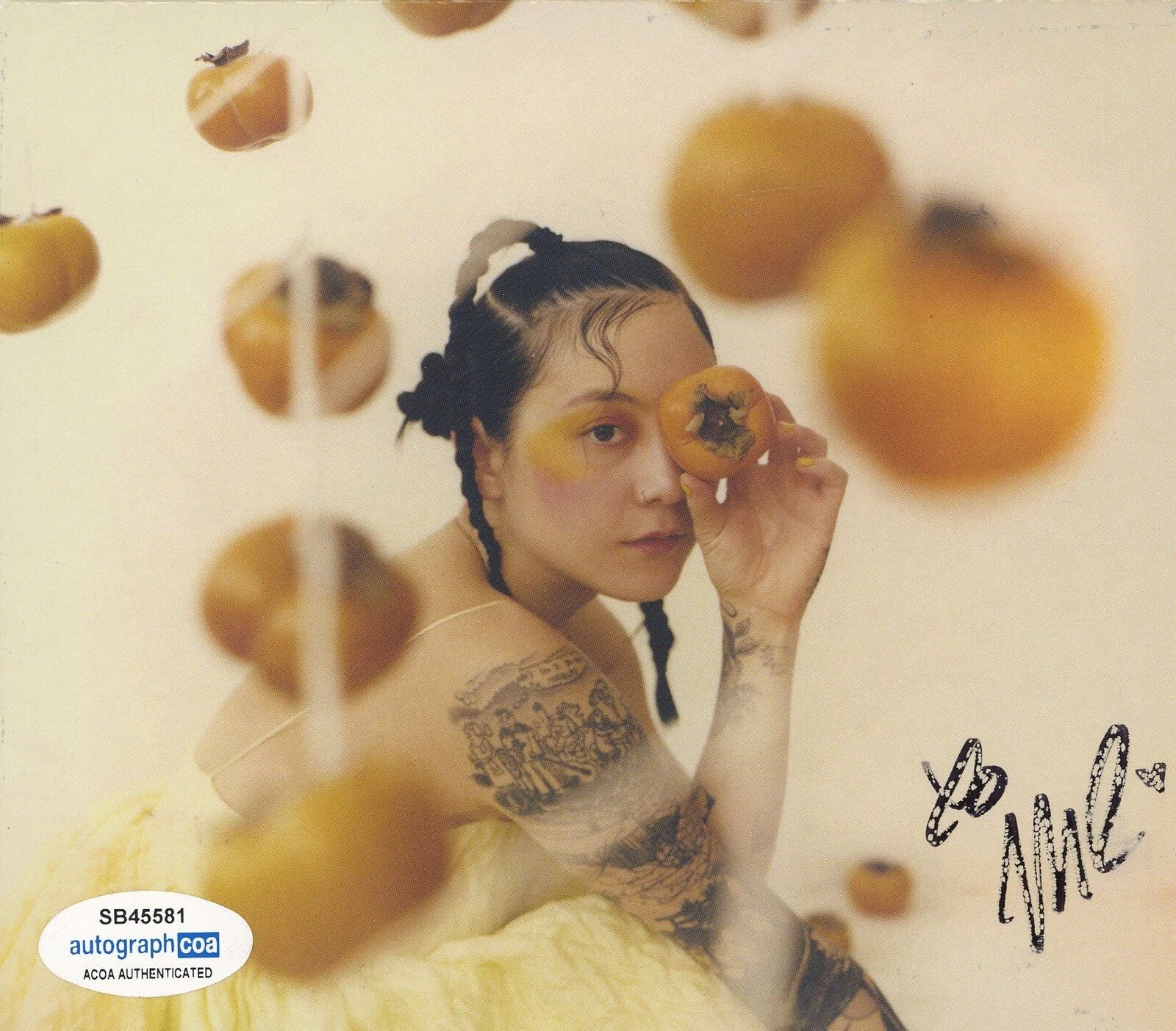 MICHELLE ZAUNER JAPANESE BREAKFAST SIGNED AUTOGRAPH CD ACOA JUBILEE
