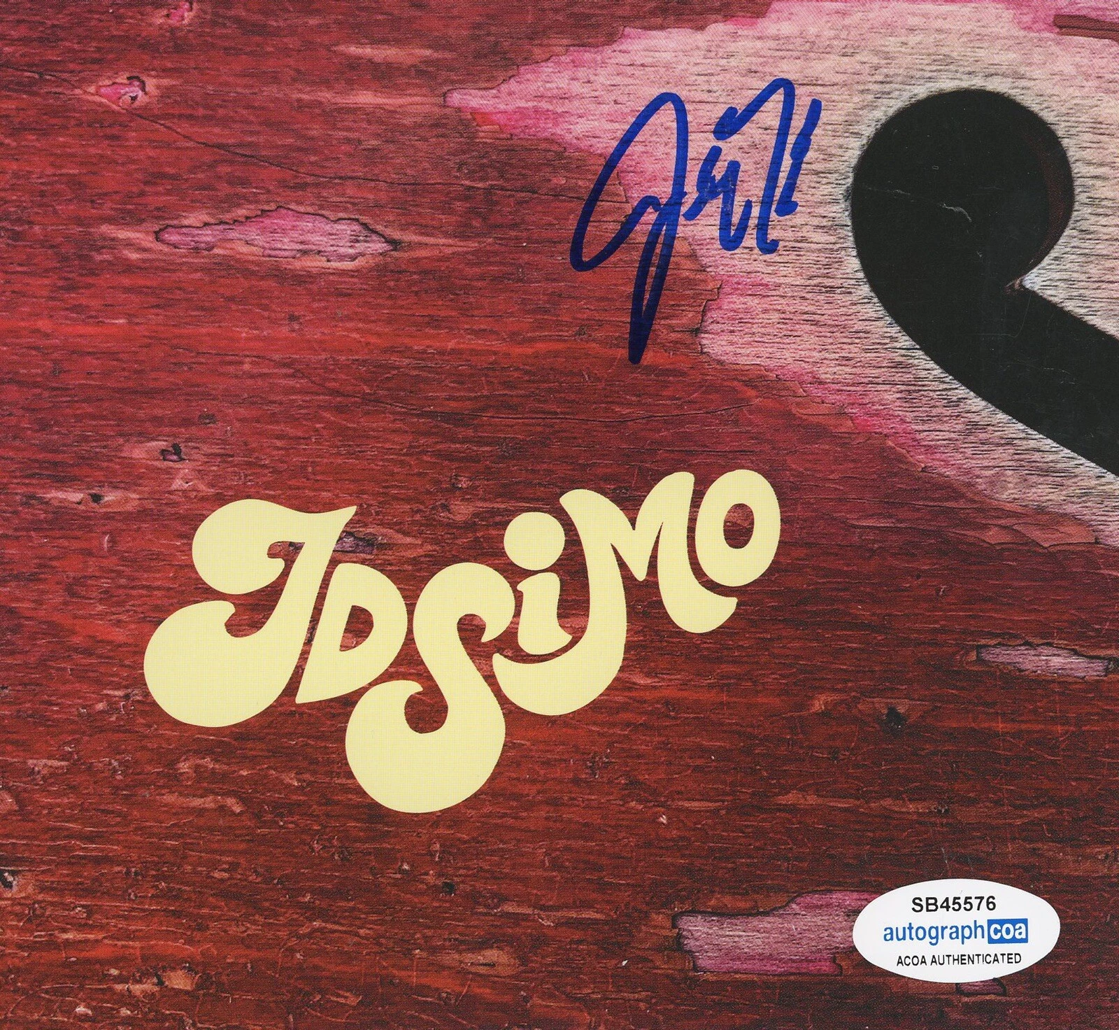 JD SIMO SIGNED AUTOGRAPH CD ACOA COA GUITAR LEGEND