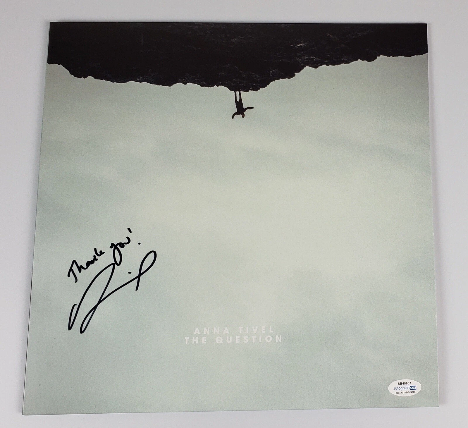 ANNA TIVEL SIGNED AUTOGRAPH ALBUM RECORD THE QUESTION ACOA COA FOLK COLLECTIBLE MEMORABILIA