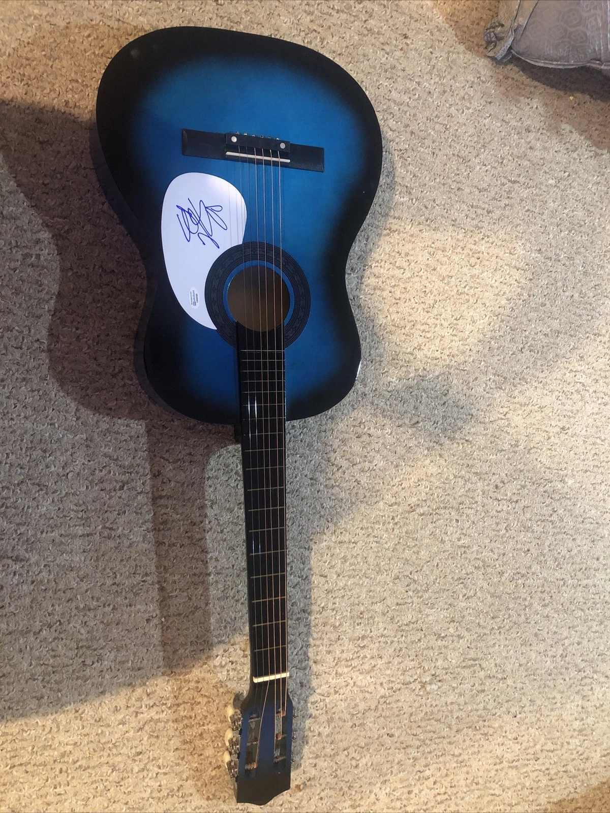 SARAH DARLING SIGNED AUTOGRAPH 38” ACOUSTIC GUITAR ACOA WONDERLAND COUNTRY