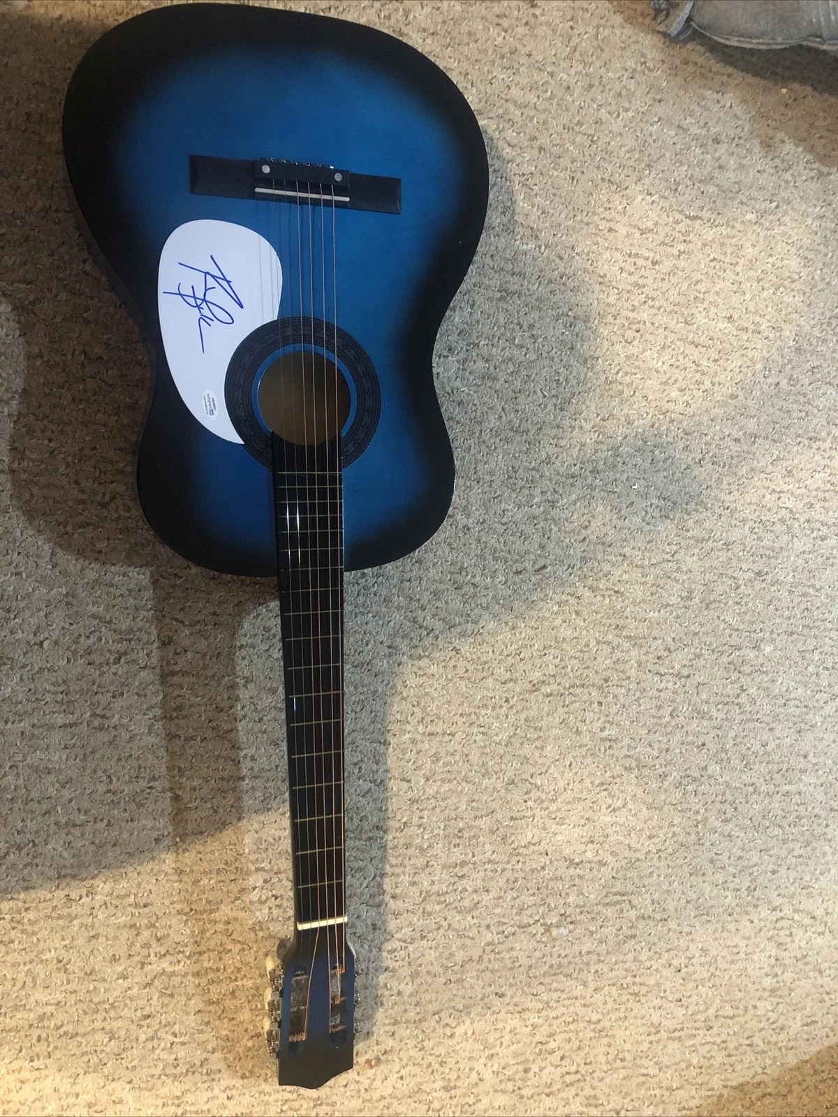 RAY FULCHER SIGNED AUTOGRAPH 38” ACOUSTIC GUITAR ACOA ANYTHING LIKE YOU DANCE