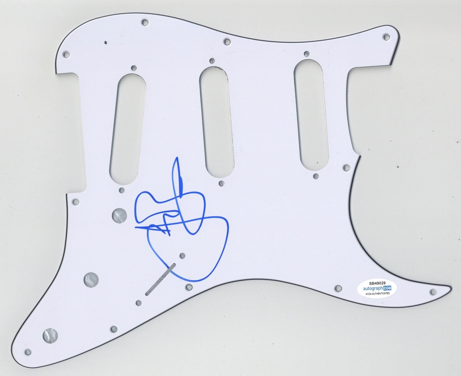 JON B SIGNED AUTOGRAPH STRAT GUITAR PICKGUARD ACOA ARE YOU STILL DOWN