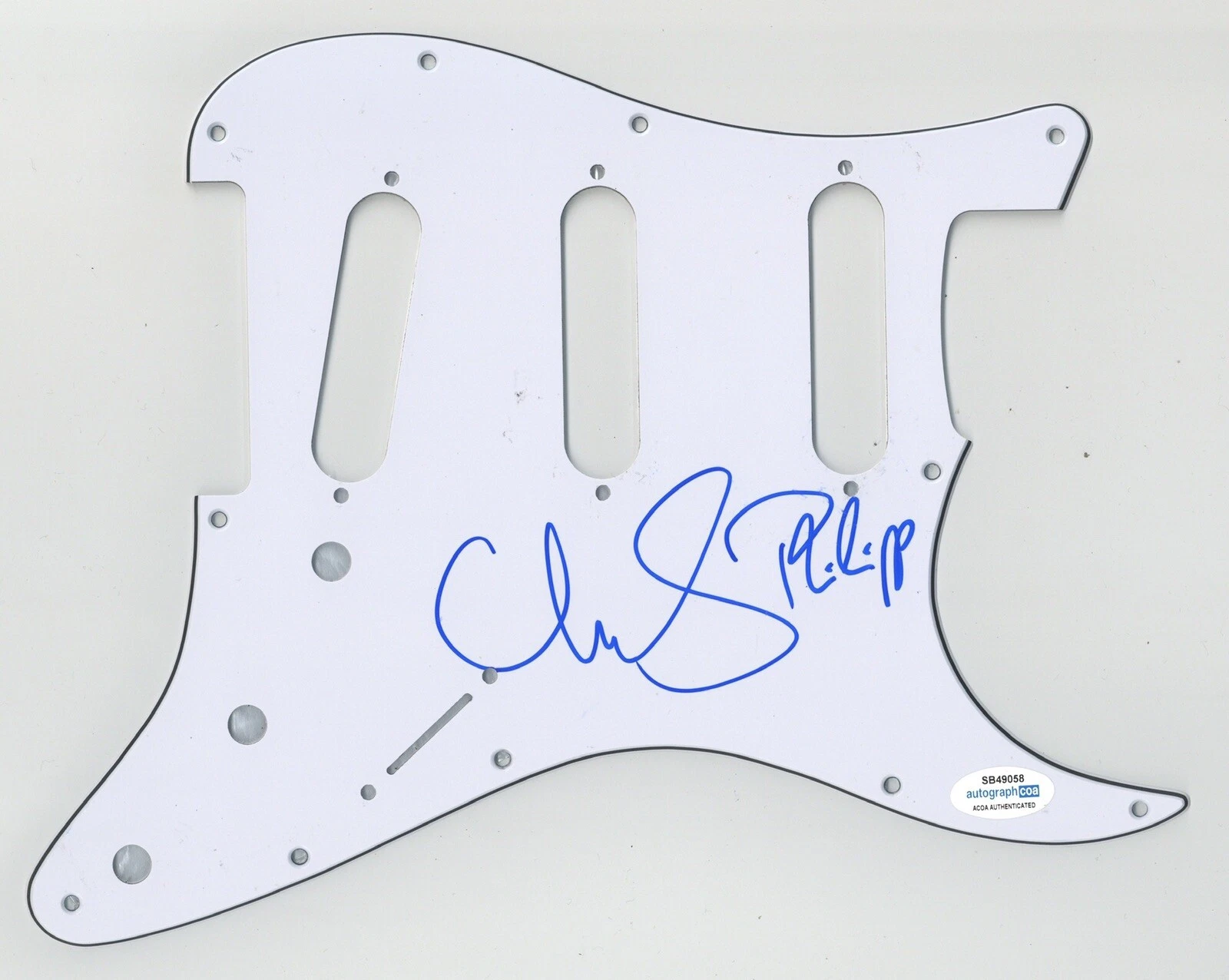 MILKY CHANCE SIGNED AUTOGRAPH STRAT GUITAR PICKGUARD ACOA STOLEN DANCE