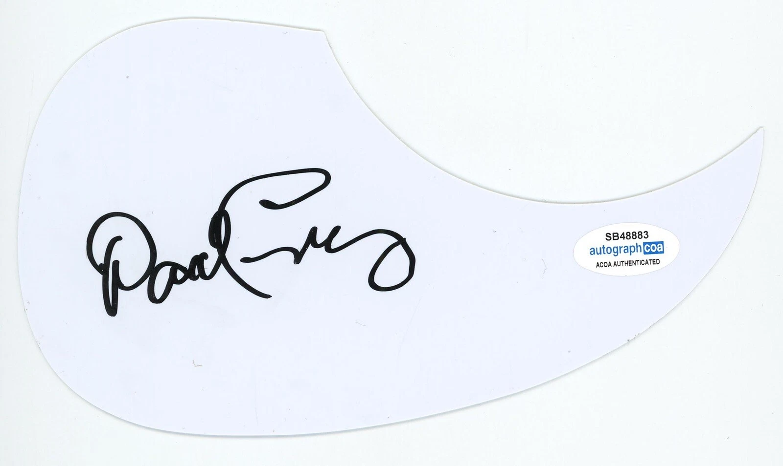 DAVID FREIBERG JEFFERSON AIRPLANE STARSHIP SIGNED AUTOGRAPH ACOUSTIC GUARD ACOA