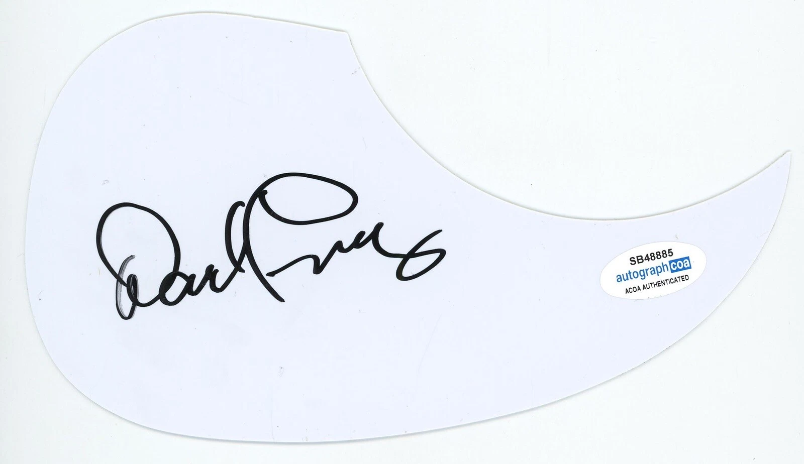 DAVID FREIBERG JEFFERSON AIRPLANE STARSHIP SIGNED AUTOGRAPH ACOUSTIC GUARD ACOA