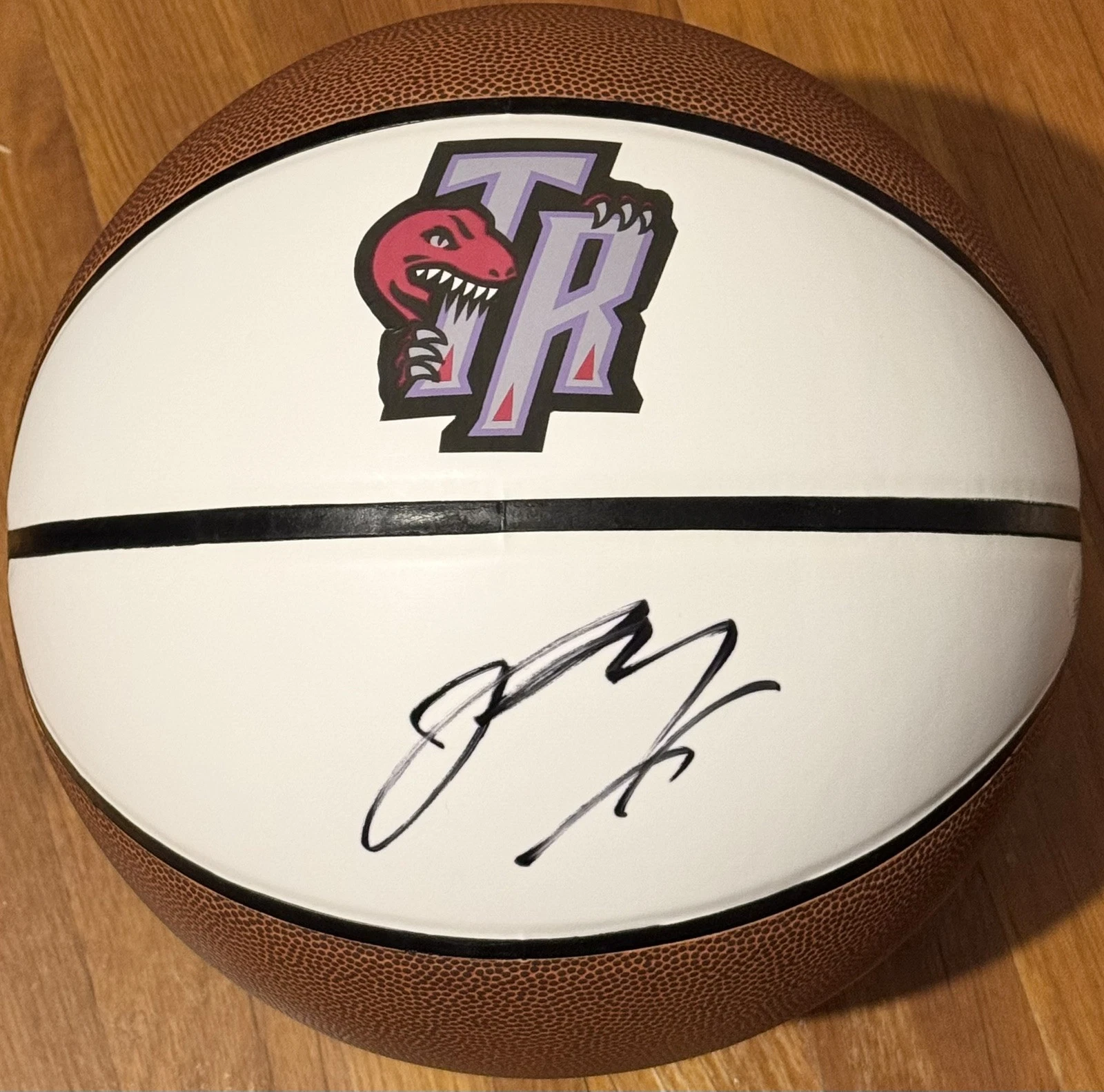 Brandon Ingram Signed Autographed Toronto Raptors Logo Basketball JSA