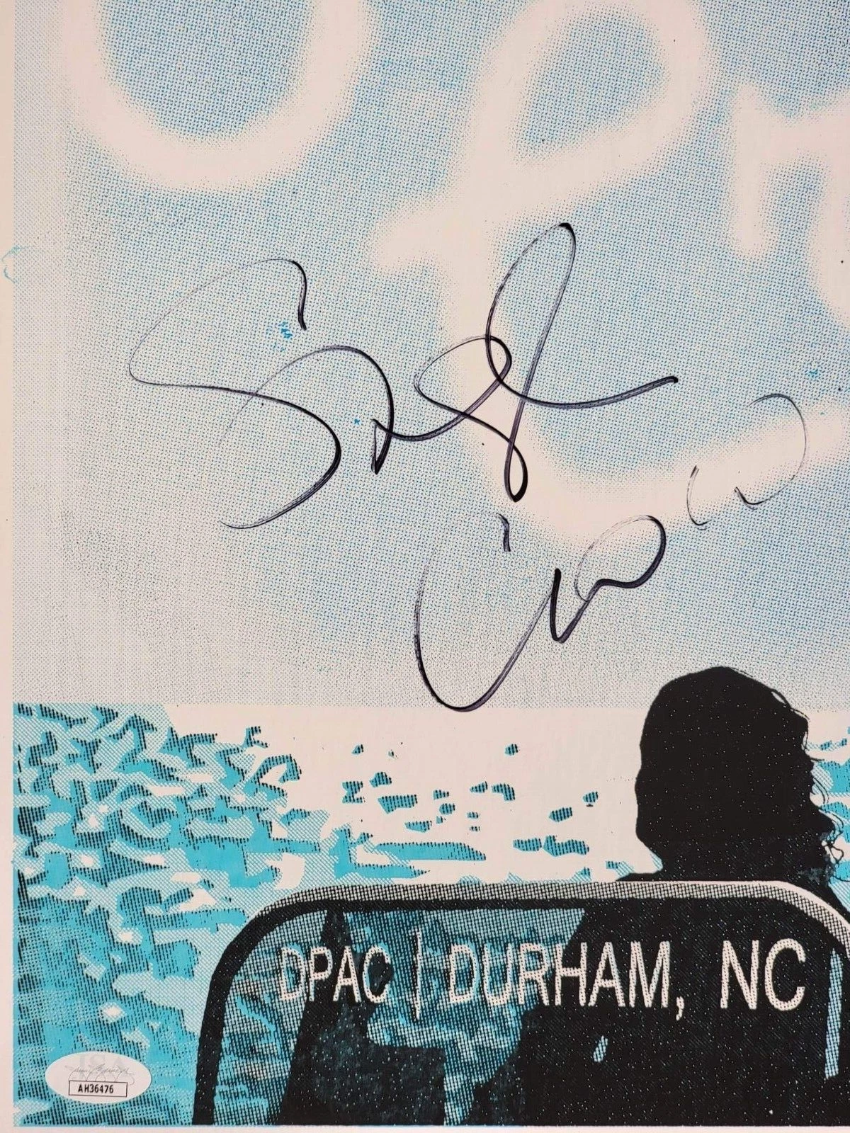 Sheryl Crow singer REAL SIGNED Hatch Show Print Poster JSA COA Autographed