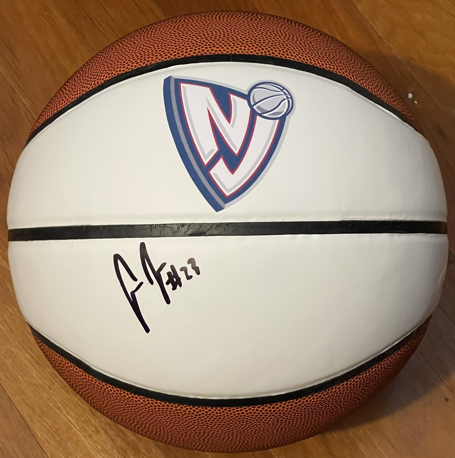 Cameron Johnson Signed Autographed Brooklyn Nets Logo Basketball JSA