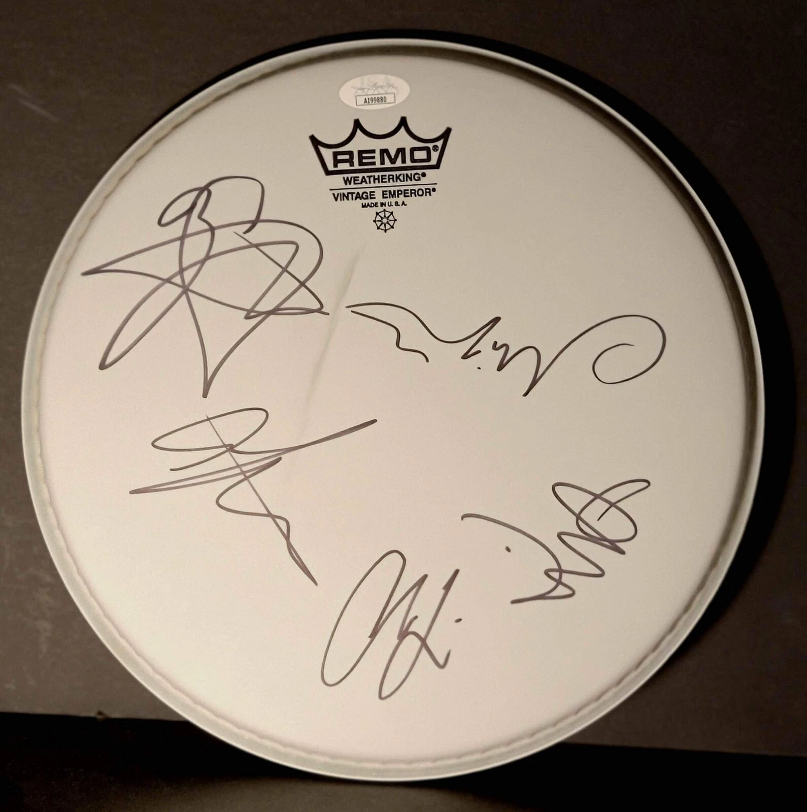 HIM Finnish band REAL hand SIGNED 10