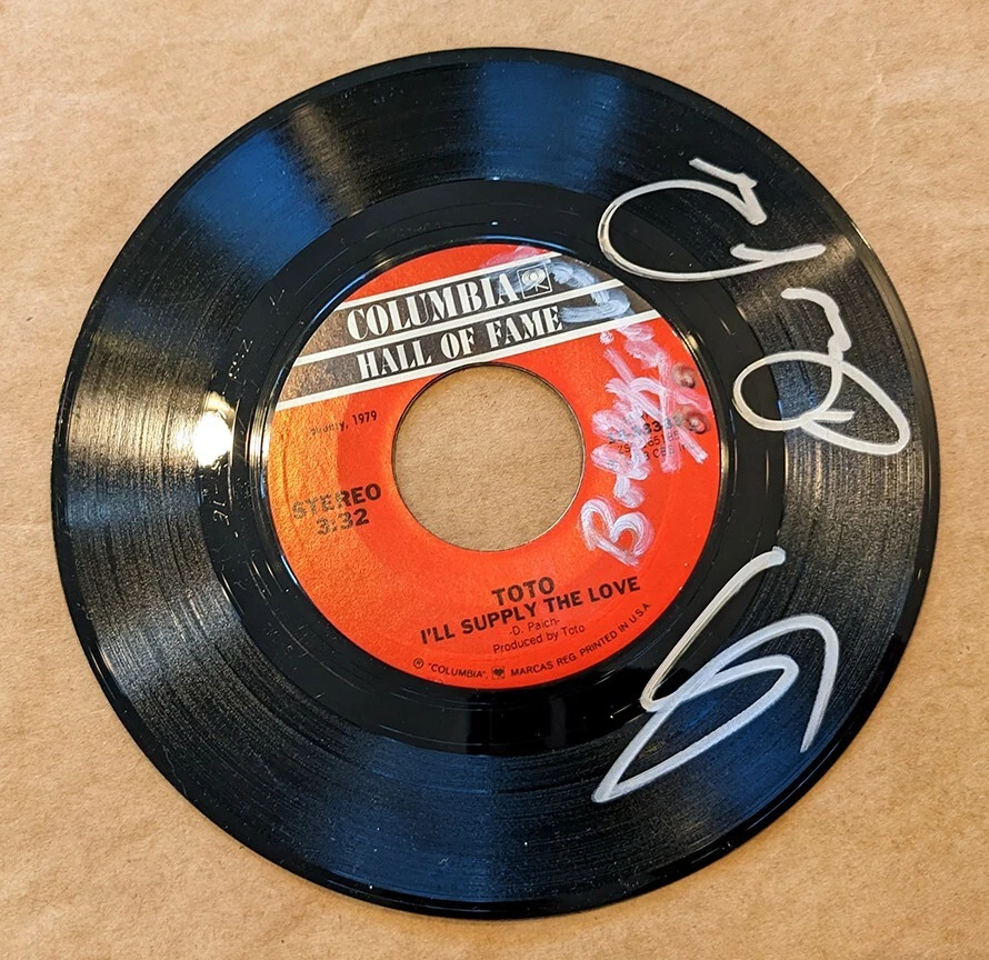 Toto SIGNED I'll Supply The Love 7