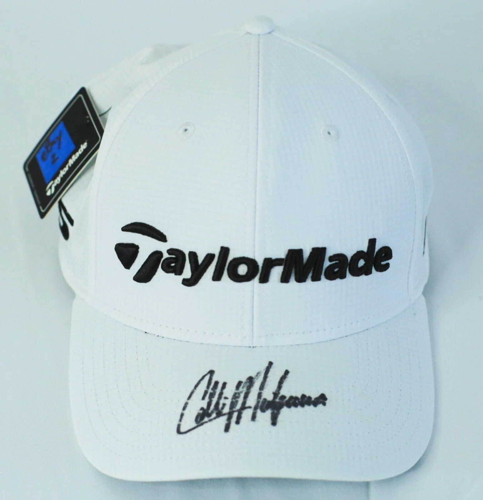 Collin Morikawa REAL hand SIGNED Taylormade Golf Hat JSA COA #2 PGA EXACT PROOF