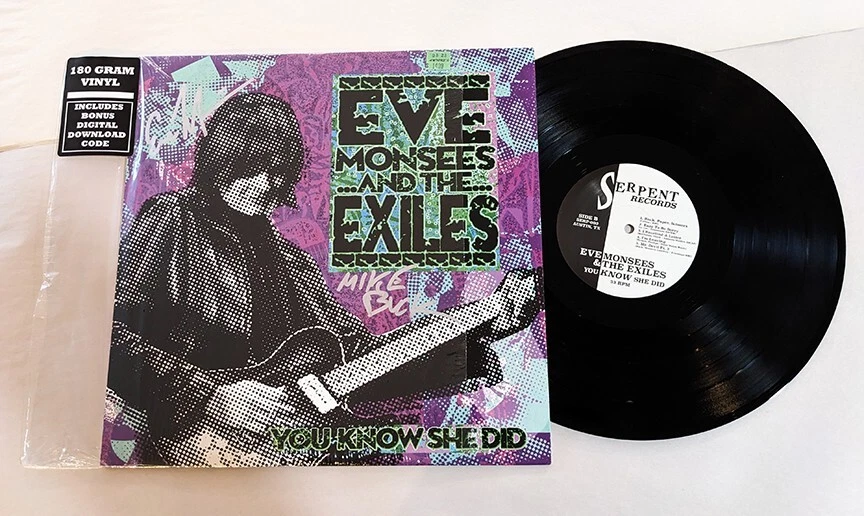 Eve Monsees & Mike Buck SIGNED You Know She Did Vinyl COA Fabulous Thunderbirds