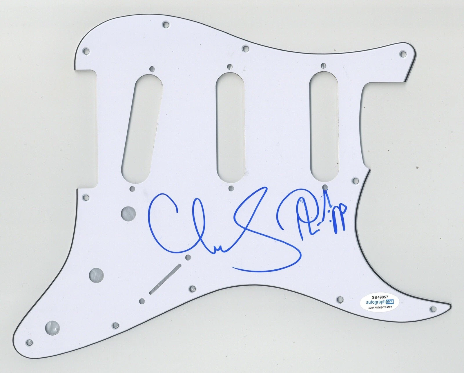 MILKY CHANCE SIGNED AUTOGRAPH STRAT GUITAR PICKGUARD ACOA STOLEN DANCE