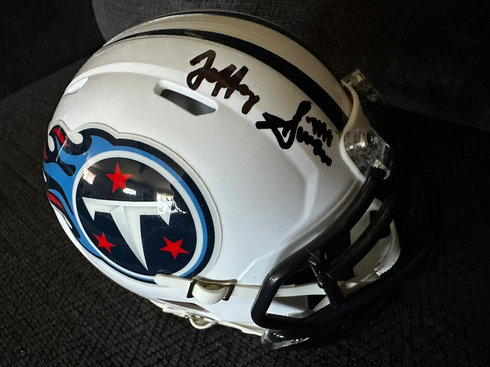 Jeffery Simmons Signed Mini Helmet Autographed Tennessee Titans