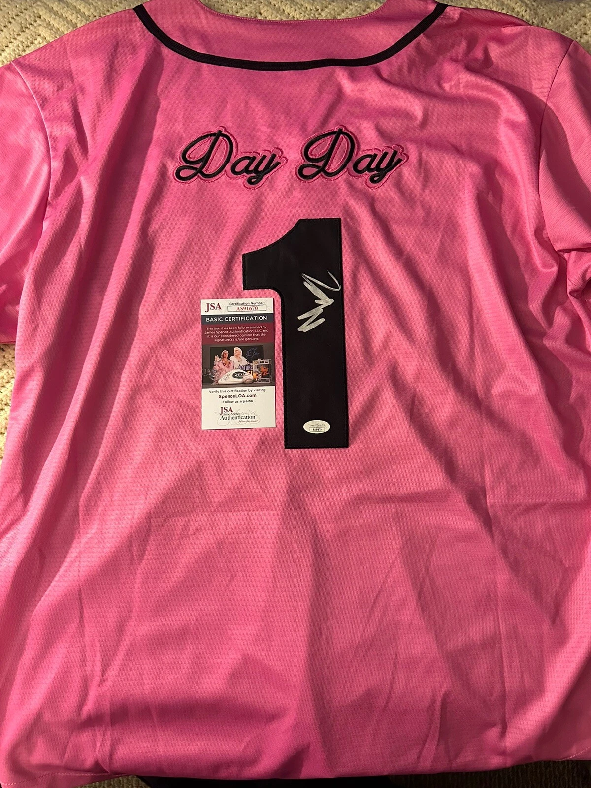 Mike Epps SIGNED Next Friday Jersey Stitched XL JSA Authentication COA Day Day