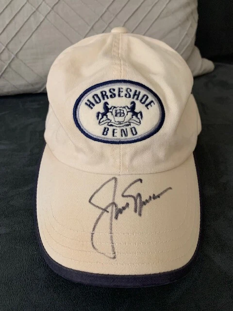 JACK NICKLAUS HAND SIGNED HORSESHOE BEND BASEBALL HAT       AWESOME+RARE     JSA