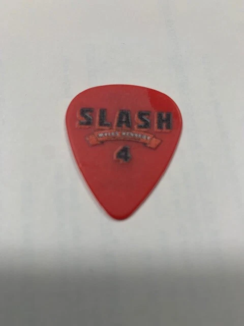 SLASH RED GUITAR PICK+BONUS SLASH 4 MYLES KENNEDY CD       GUNS+ROSES GUITARIST