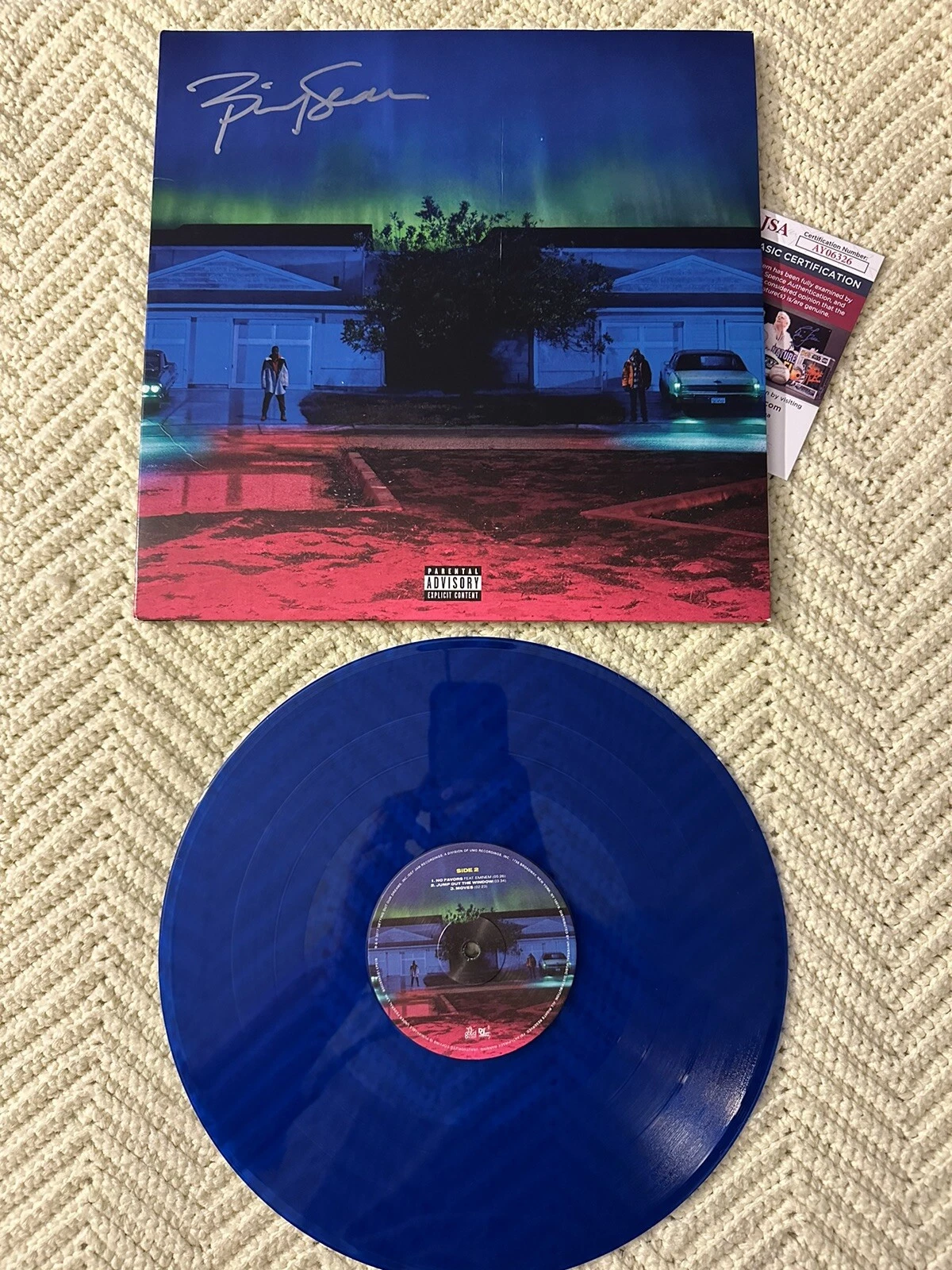 Big Sean SIGNED I Decided Vinyl Record ALBUM Insert JSA Authenticated COA