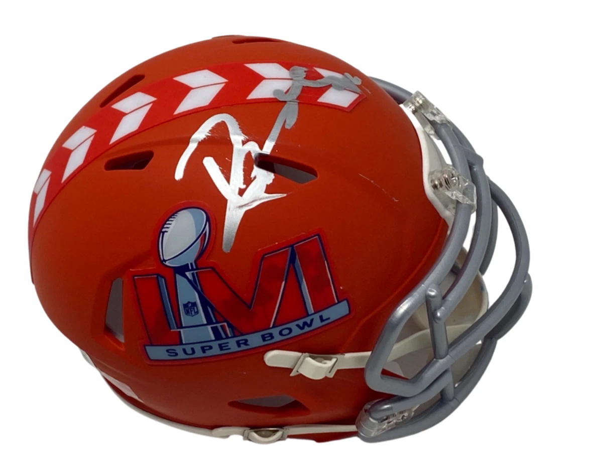 Robert Woods Signed Los Angeles Rams Mini Helmet SB LVI Autograph Beckett COA