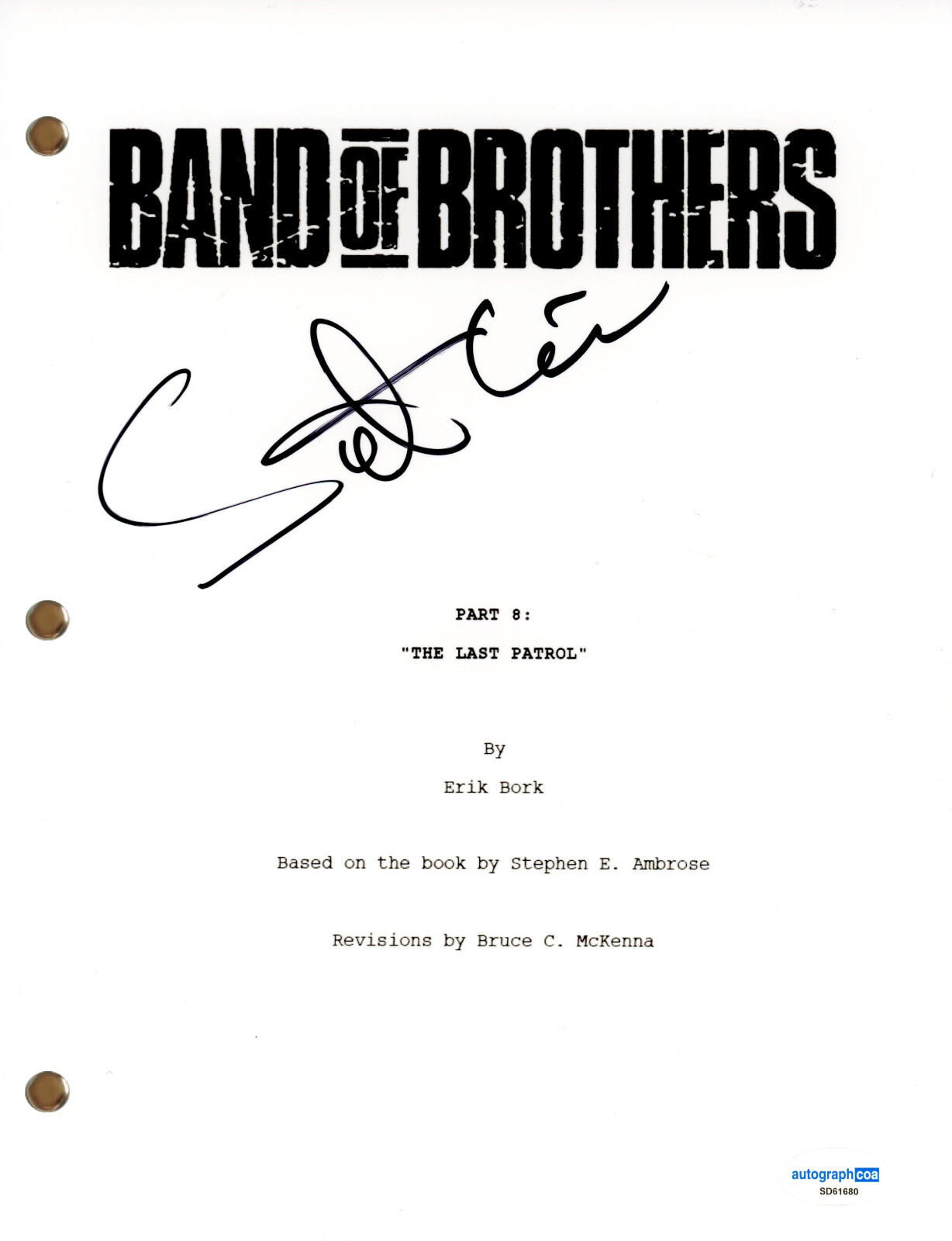 Scott Grimes “Band of Brothers