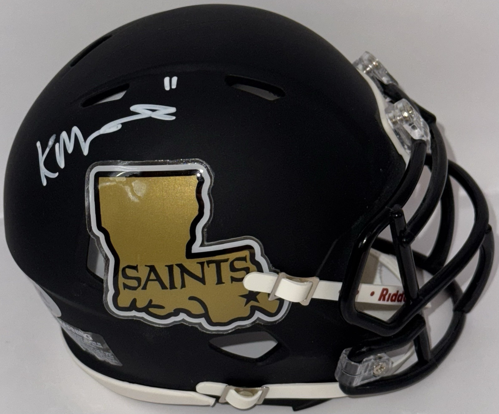 Kellen Moore Signed Autographed New Orleans Saints Mini Helmet PSA/DNA COA