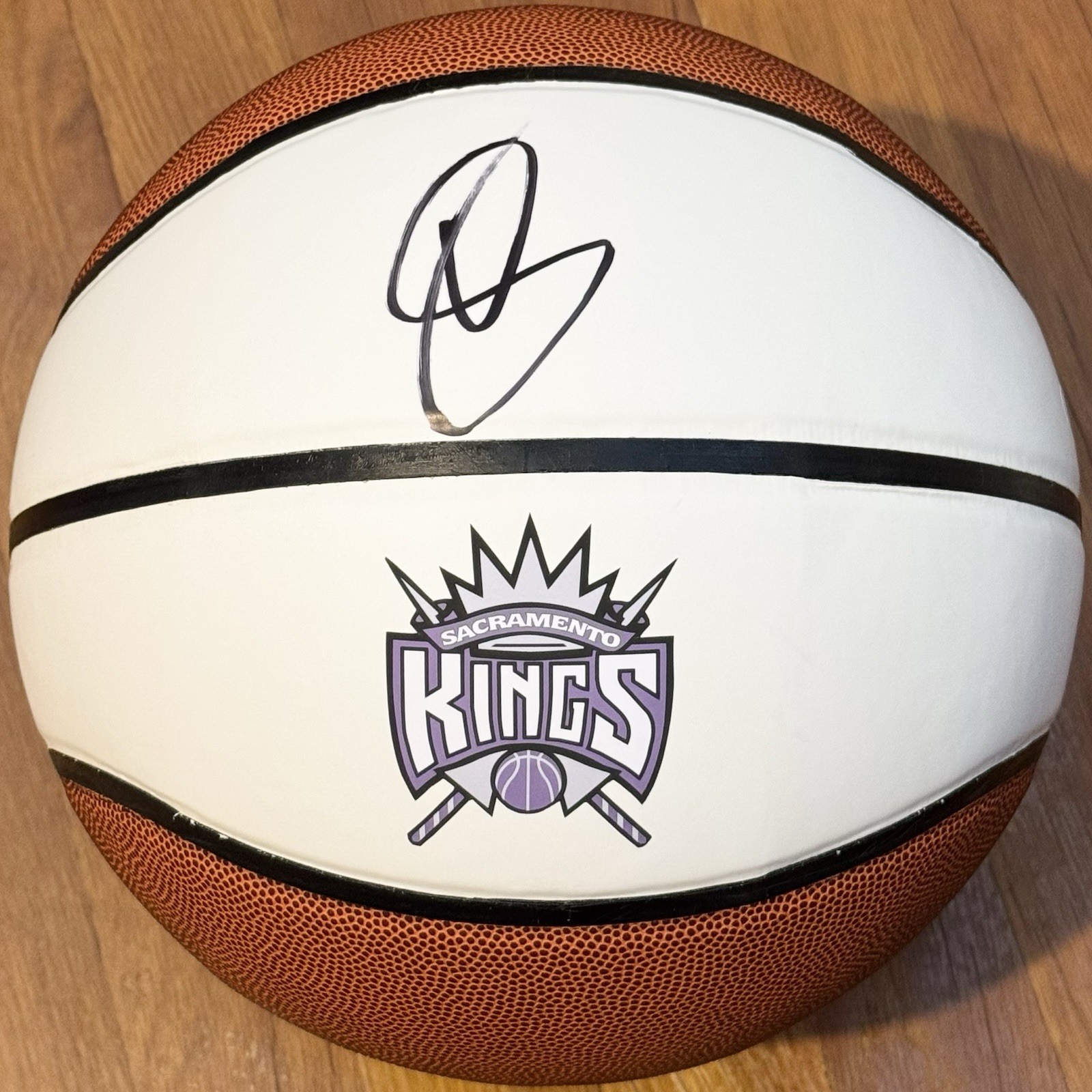 Demar DeRozan Signed Autographed Sacramento Kings Logo Basketball JSA COA