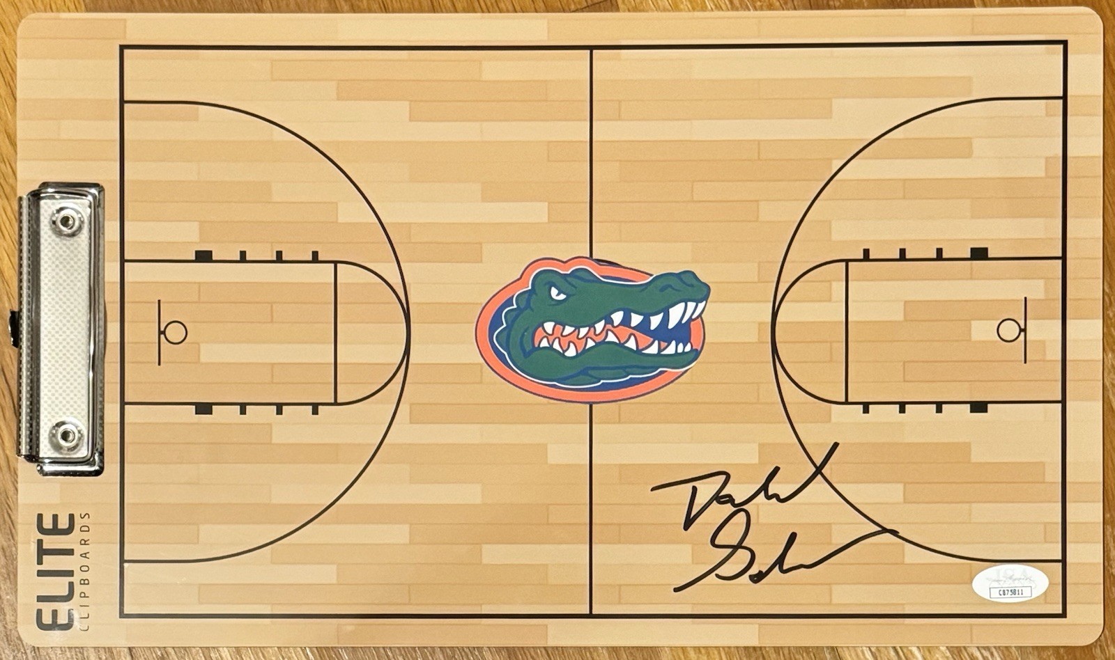 Todd Golden Signed Autographed Florida Gators Coaches Clipboard JSA COA