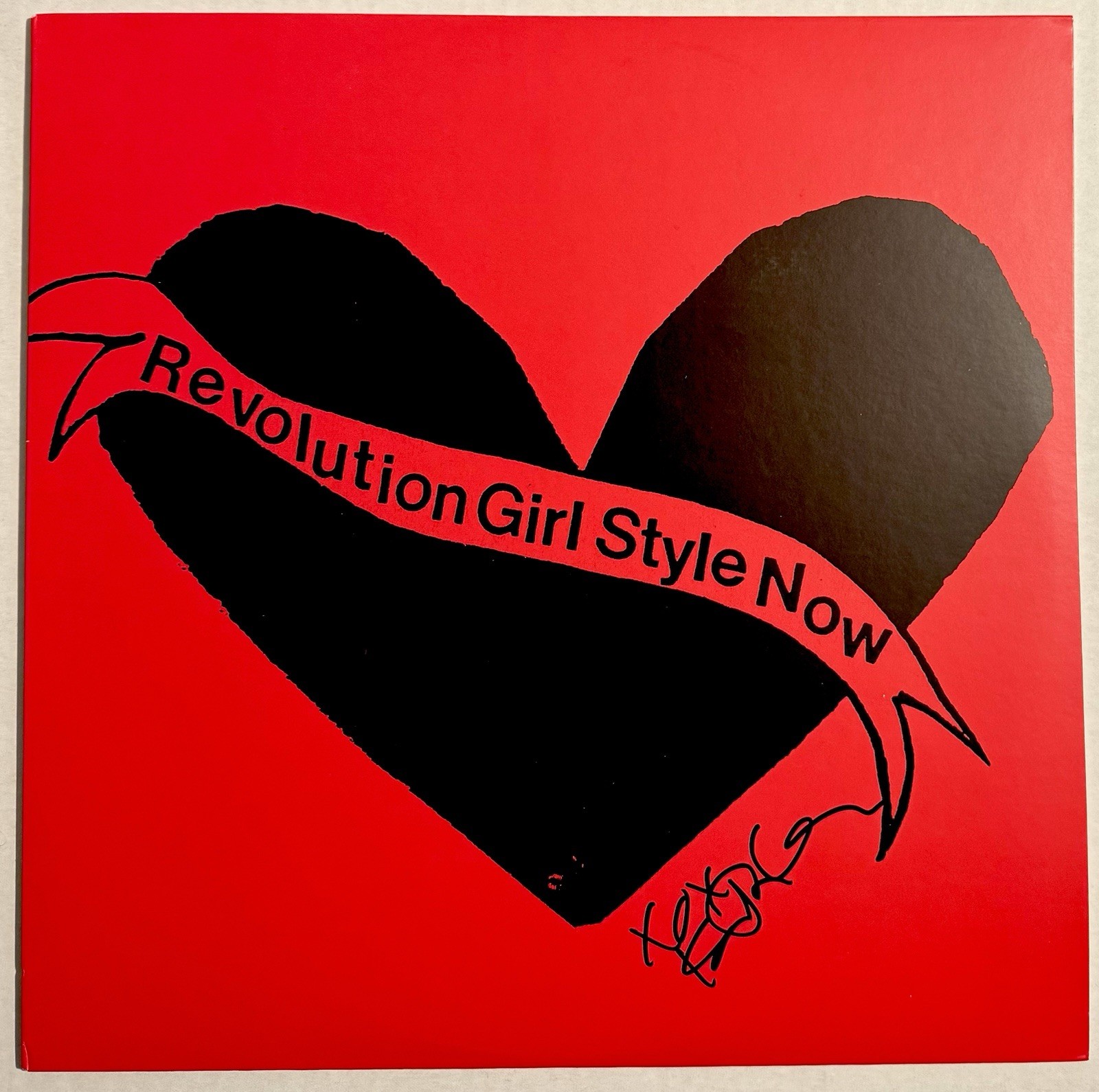 Kathleen Hanna Bikini Kill Revolution Girl Style Now Signed Vinyl Record JSA