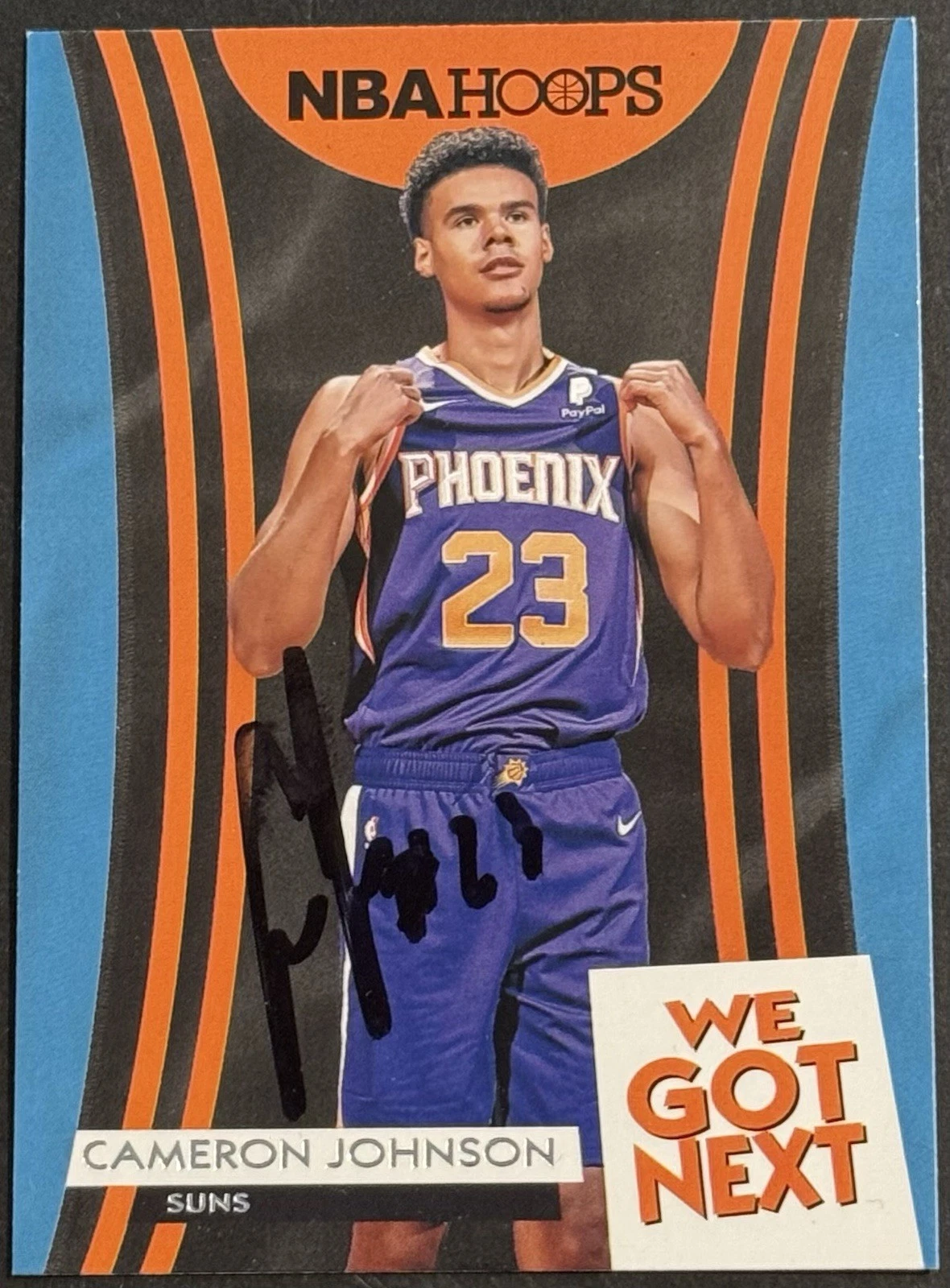 Cameron Johnson Signed 2019-20 NBA Hoops We Got Next Rookie Card BAS Beckett COA