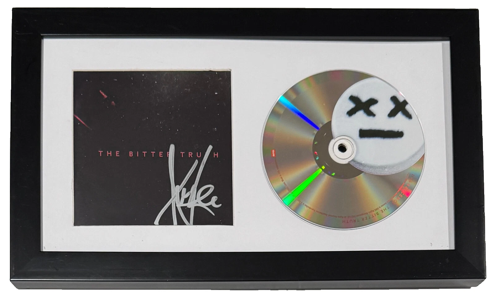 Amy Lee Evanescence Signed Autograph The Bitter Truth Framed CD Beckett COA