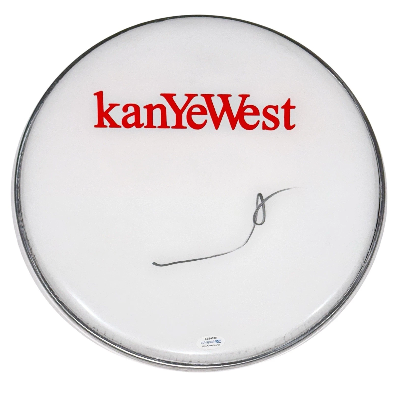 Kanye West Signed Autograph 12