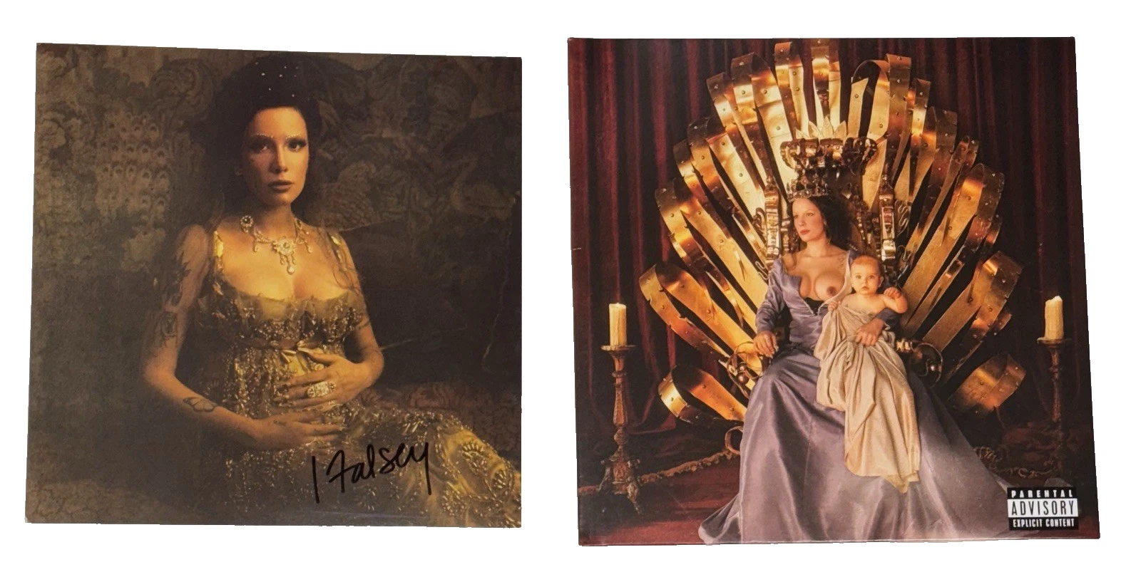 Halsey Signed Autograph If I Can't Have Love I Want Power Vinyl Flat Beckett COA