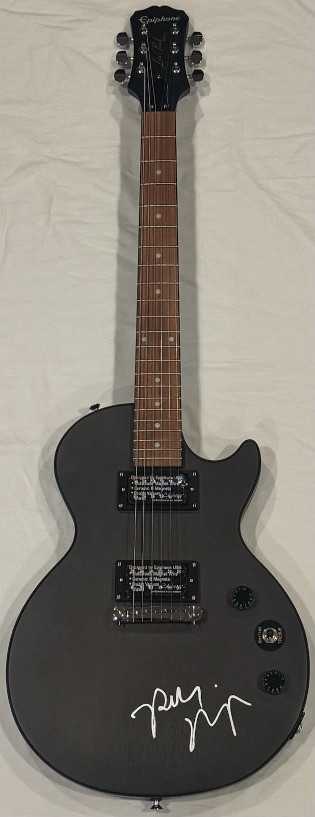 Robby Krieger Signed Autographed Les Paul Guitar On Body The Doors PSA/DNA COA