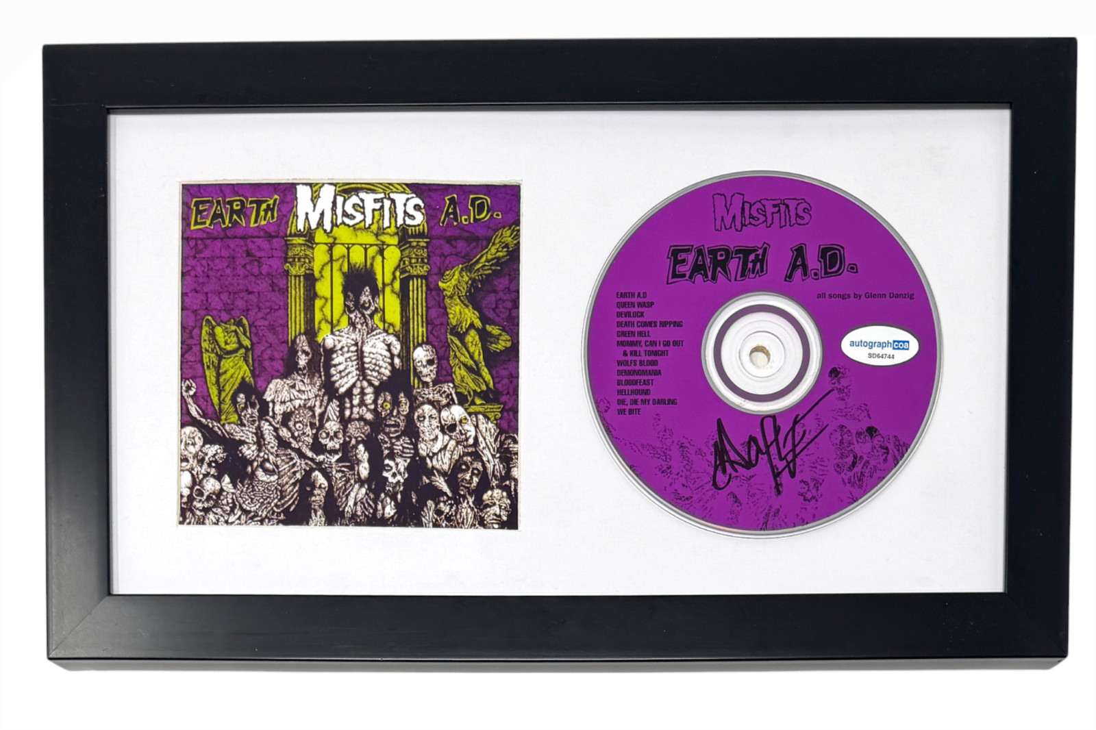 Doyle Wolfgang von Frankenstein MISFITS Signed 