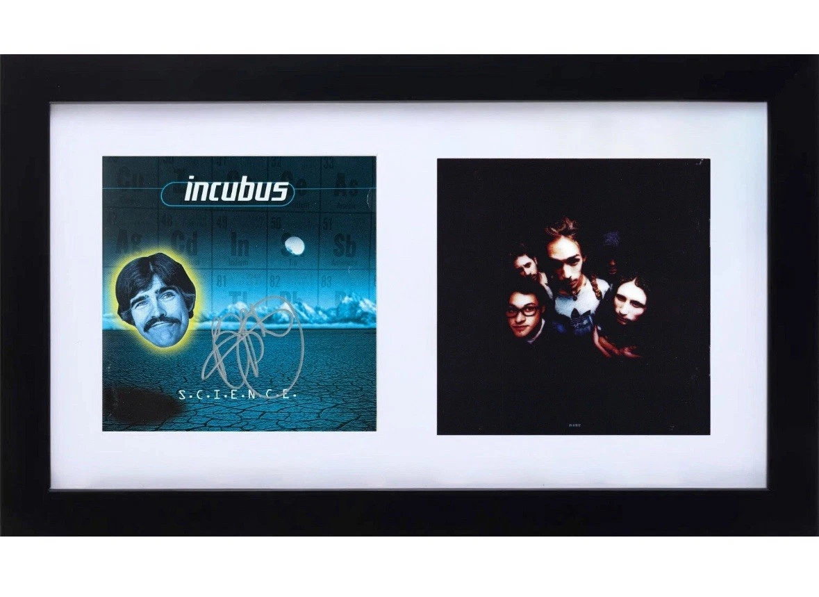Brandon Boyd Signed Incubus S.C.I.E.N.C.E. CD Cover Framed Autograph Beckett COA