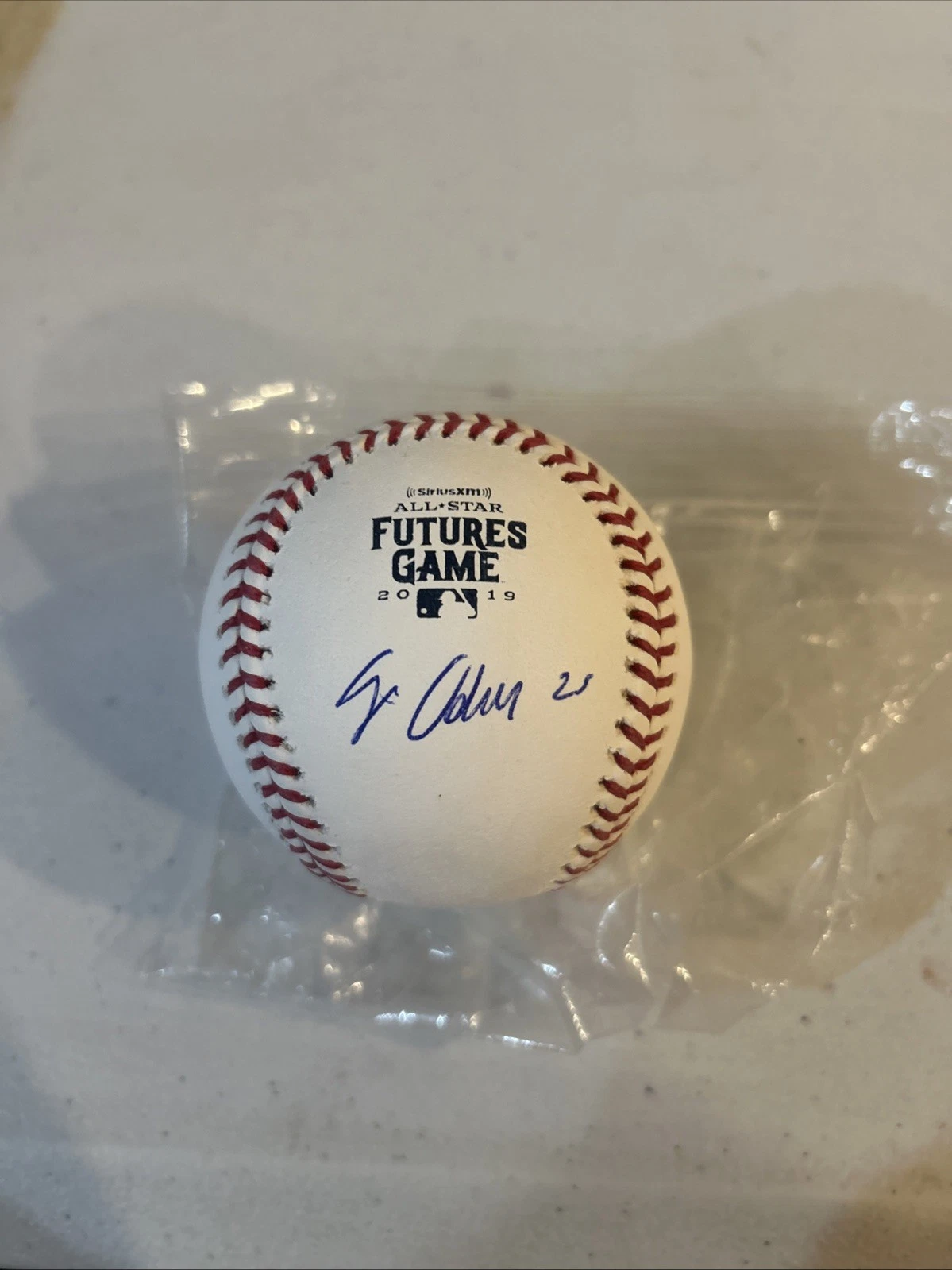 LOS ANGELES ANGELS- JO ADELL SIGNED AUTOGRAPH 2019 FUTURES GAME BALL BAS COA