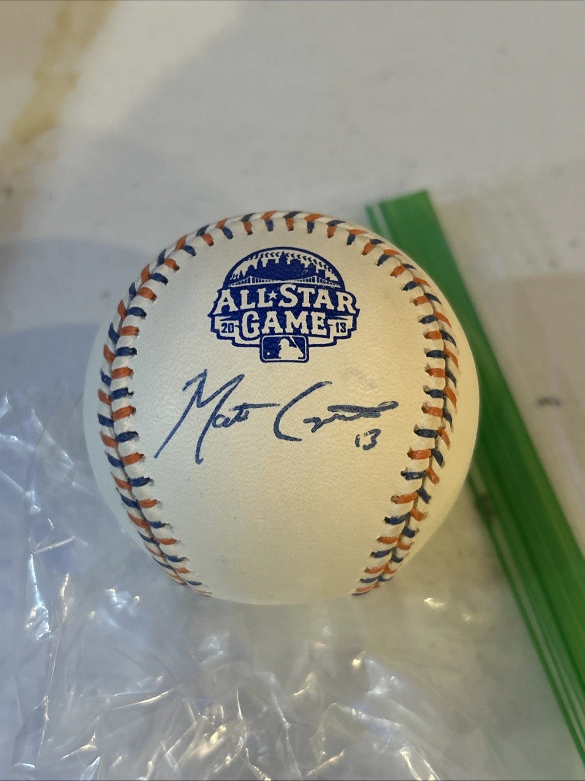 MATT CARPENTER SIGNED AUTOGRAPH 2013 ALL STAR BASEBALL MLB COA ROMLB CARDINALS