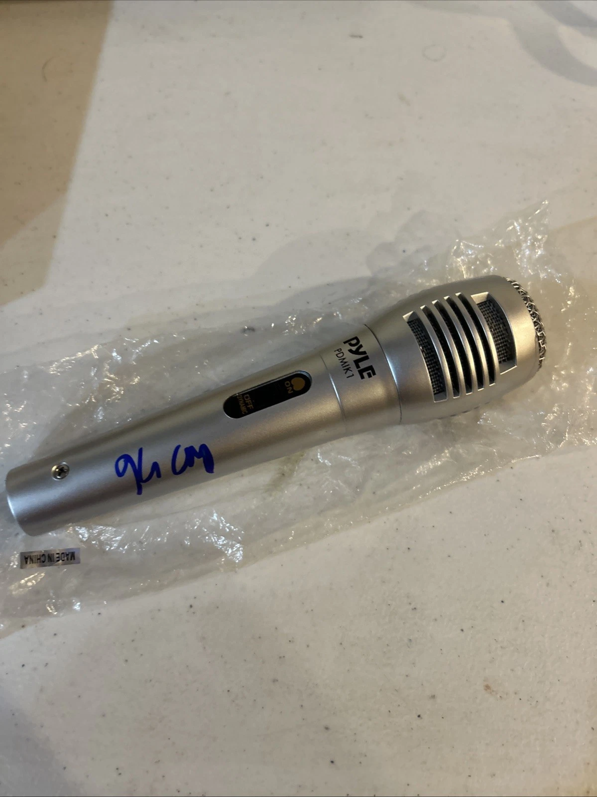 KEN CASEY DROPKICK MURPHYS SIGNED AUTOGRAPH MICROPHONE ACOA COA