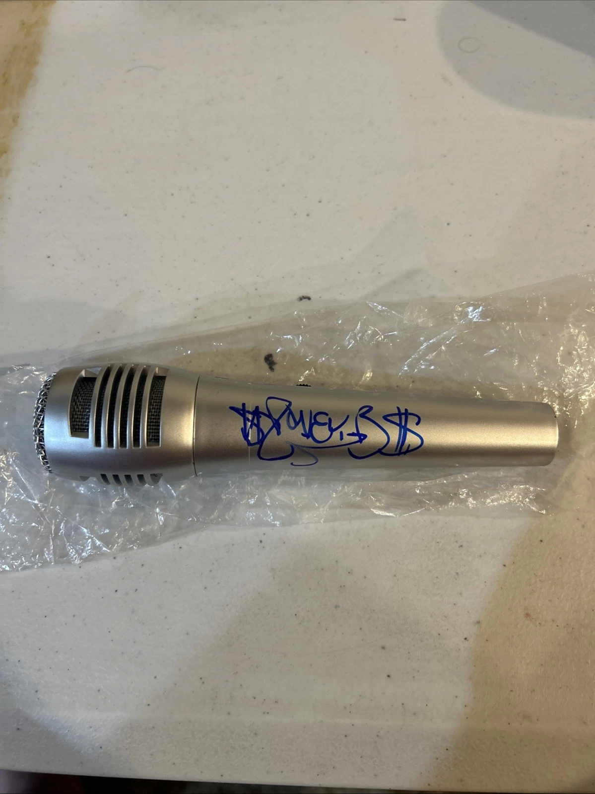 MONEY B DIGITAL UNDERGROUND SIGNED AUTOGRAPH MICROPHONE ACOA RAP RAPPER