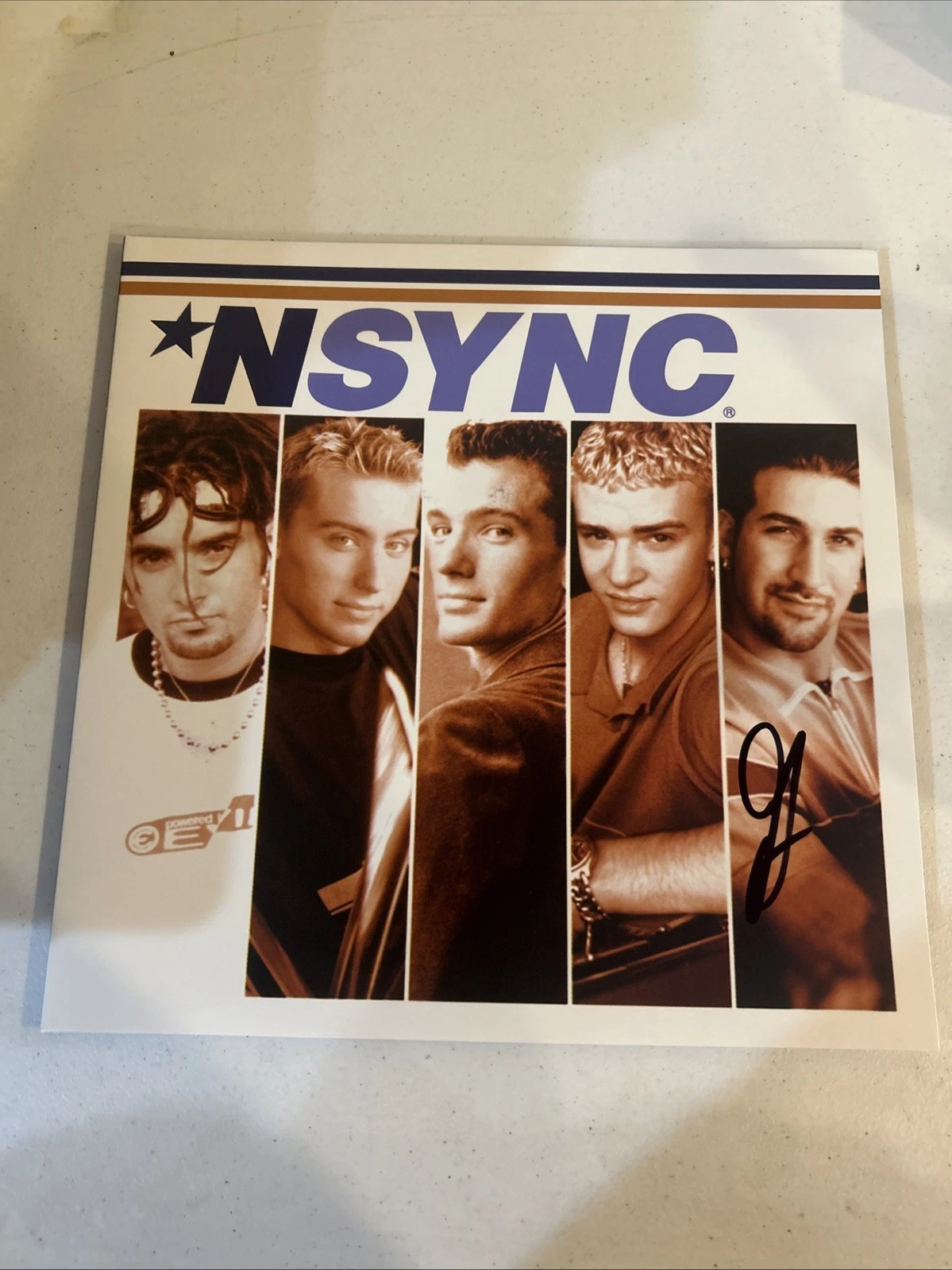 JOEY FATONE NSYNC SIGNED AUTOGRAPH VINYL  ALBUM ACOA LP RECORD