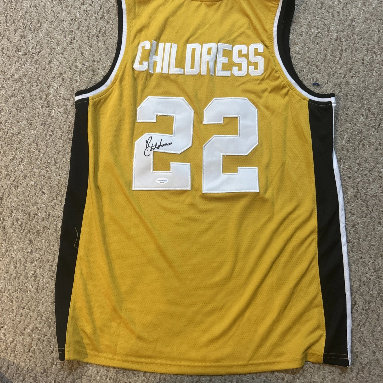 WAKE FOREST DEMON DEACONS- RANDOLPH CHILDRESS SIGNED AUTOGRAPH JERSEY ACOA COLLECTIBLE MEMORABILIA