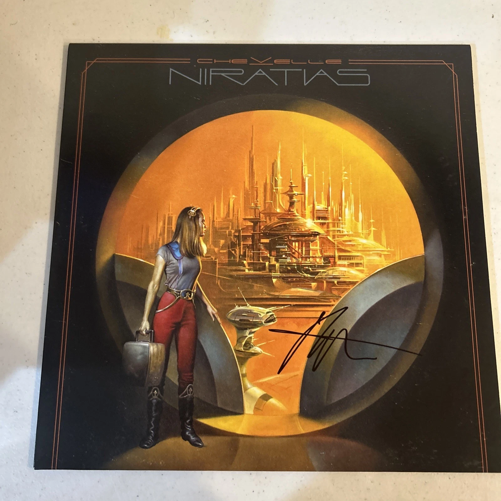 PETE LOEFFLER CHEVELLE SIGNED AUTOGRAPH VINYL ALBUM ACOA NIRATIAS RECORD LP