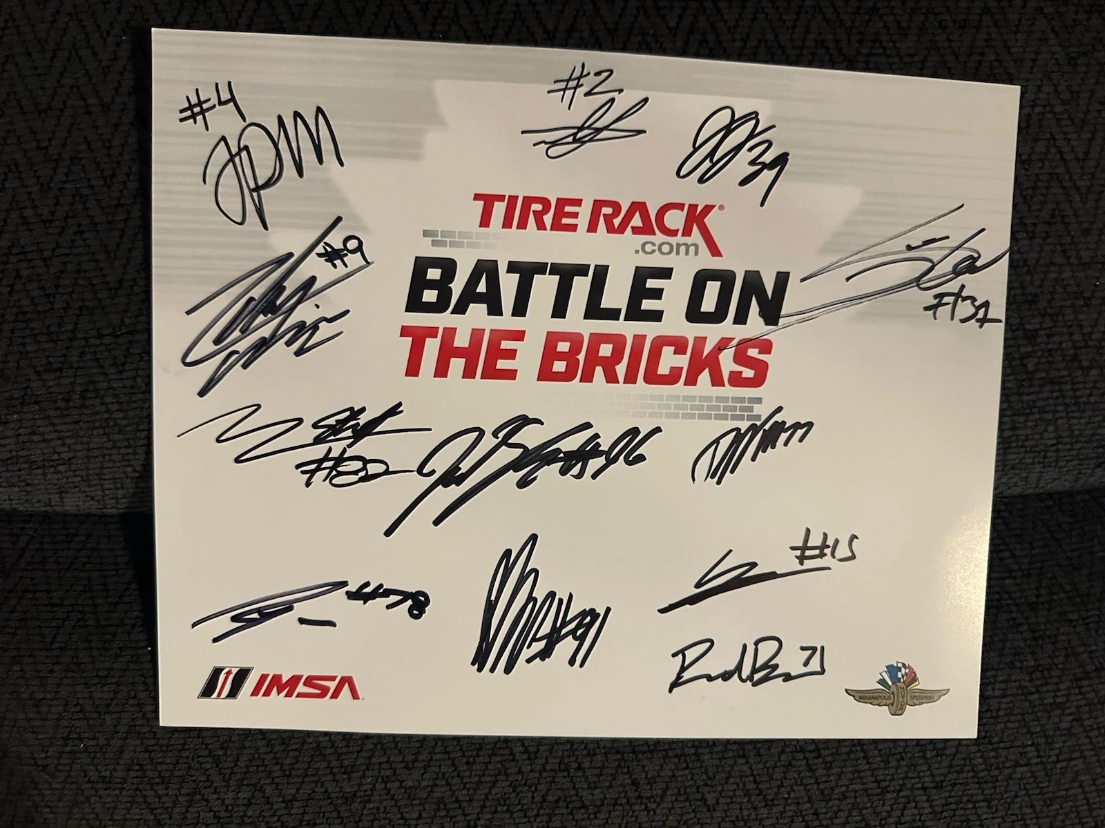 13 DIF SIGNED PROMO HERO CARD PORSCHE CARRERA CUP RACING 2025 SPORTS CAR DRIVERS COLLECTIBLE MEMORABILIA