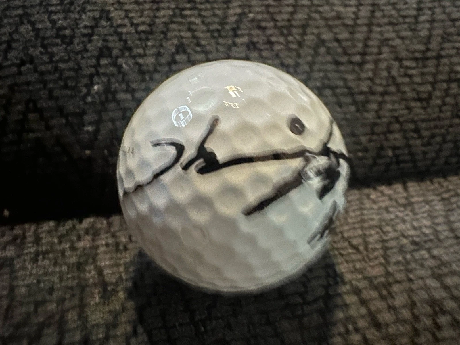 A Lim Kim Signed Golf Ball Autographed LPGA
