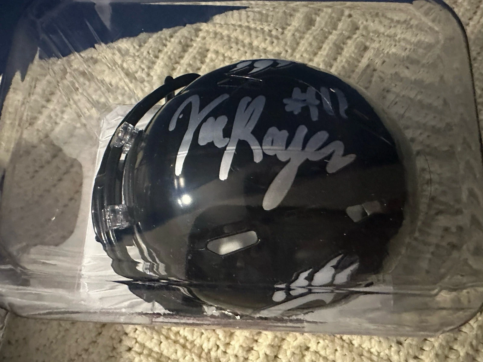 Joe Royer Signed Cincinnati Bearcats Mini Helmet Autographed