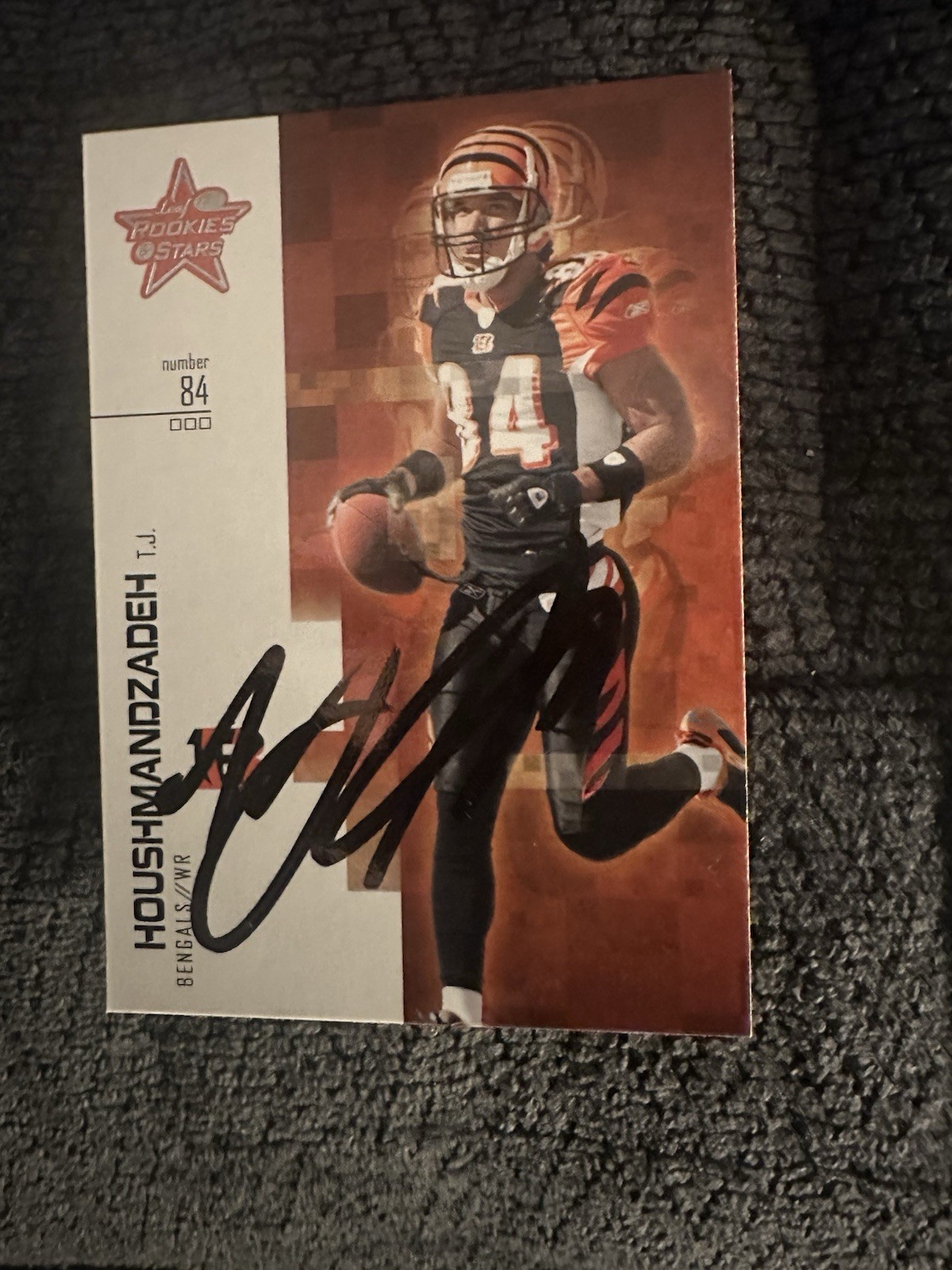 TJ Houshmandzadeh Signed Trading Card Autographed Cincinnati Bengals