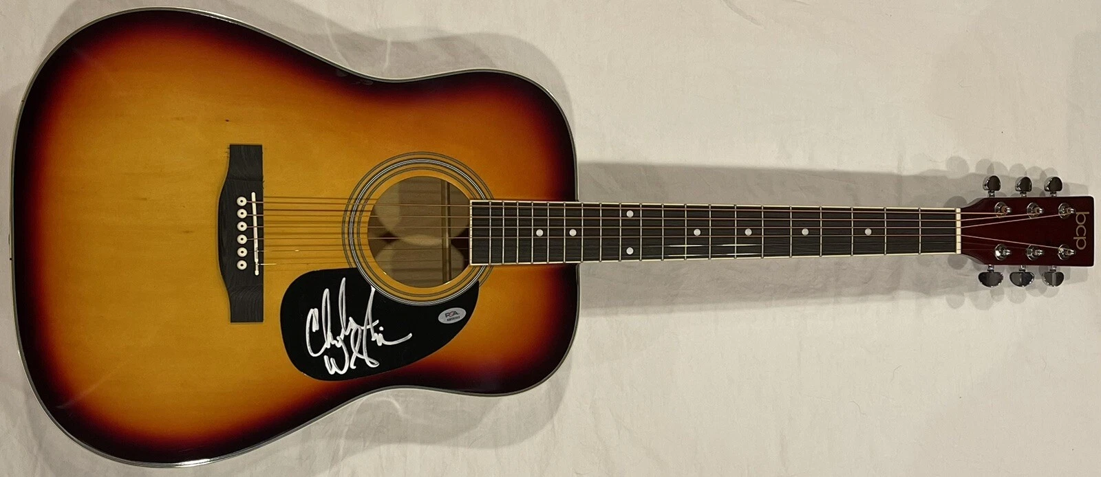 Charles Wesley Godwin Signed Autographed Acoustic Guitar Seneca Creek PSA/DNA