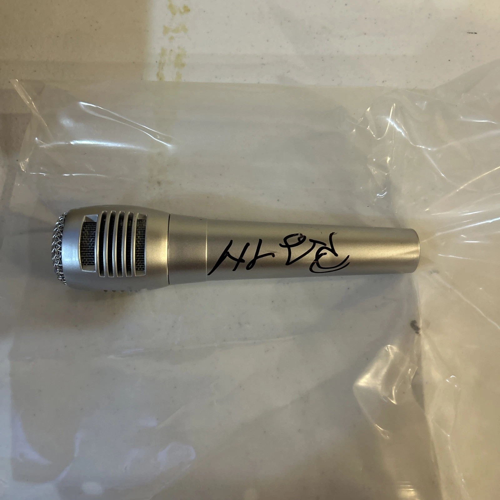 LIL ED WILLIAMS SIGNED AUTOGRAPH MICROPHONE BLUES IMPERIALS ACOA