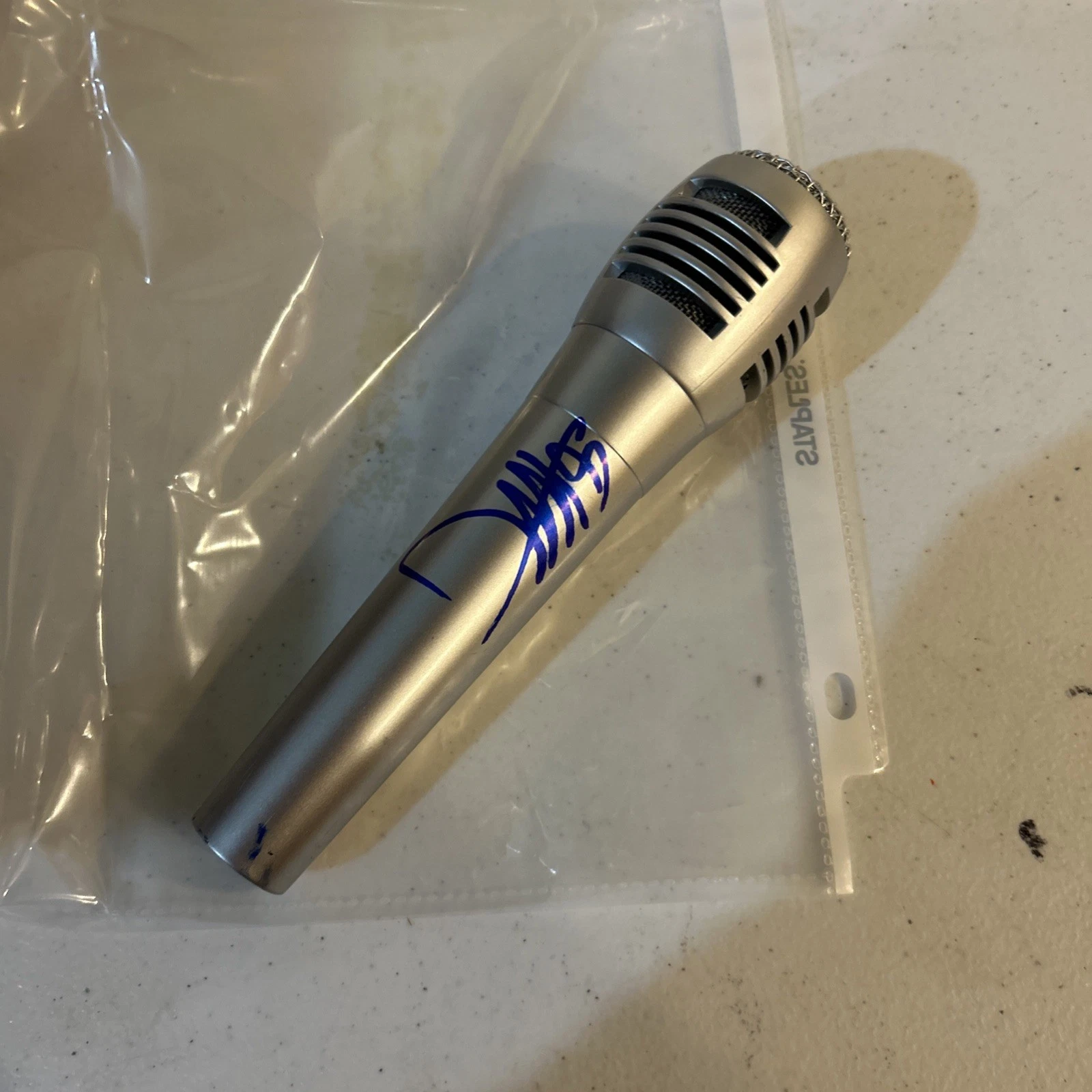 RITTZ SIGNED AUTOGRAPH MICROPHONE ACOA RAP RAPPER LAST CALL