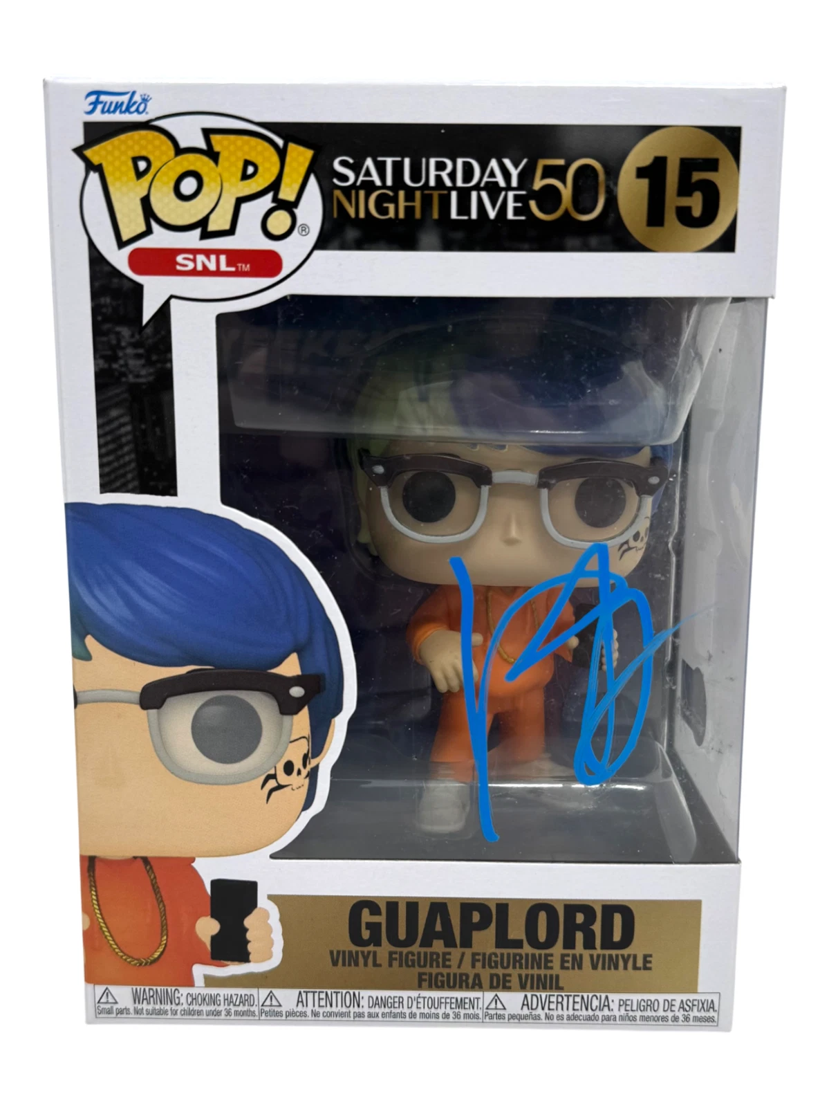 Pete Davidson Signed Saturday Night Live 50 Guaplord Funko Pop SNL #15 BAS COA